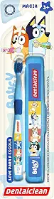 Dentalclean Escova de Dente Bluey Escolar Infantil Macia - Azul
