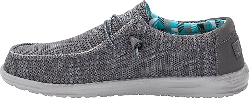 HEYDUDE Wally Stretch para hombre Mocasines para hombre Zapatos sin cordones para hombre Cómodos y ligeros