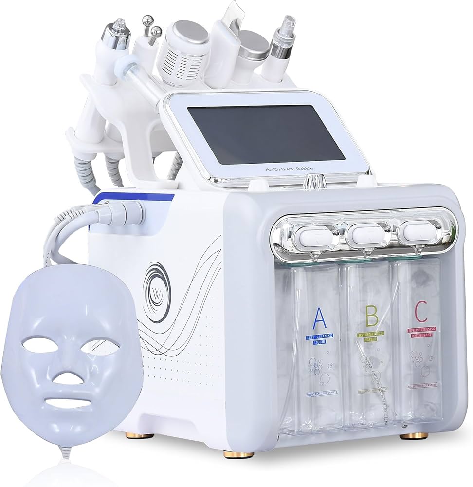 Amazon.com: Hydrogen Oxygen 7 in1 Facial Care Machine with Mask