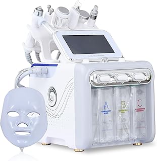 Hydrogen Oxygen 7 in1 Facial Care Machine with Mask Multifunctional Face Skin Care Device Elite