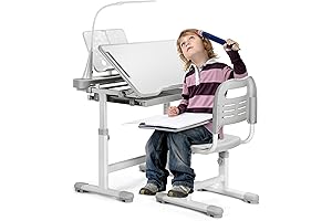 Rengue Study Desk and Chair Set for Kids: Learning Elevated
