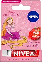 NIVEA Hidratante Labial Morango Silvestre Ed. Limitada Rapunzel Disney® Princesa 4,8g