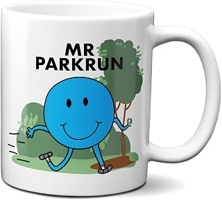 Mr Parkrun Running Mug - Premium Ceramic Running Mug - Running Gift (No Hair)
