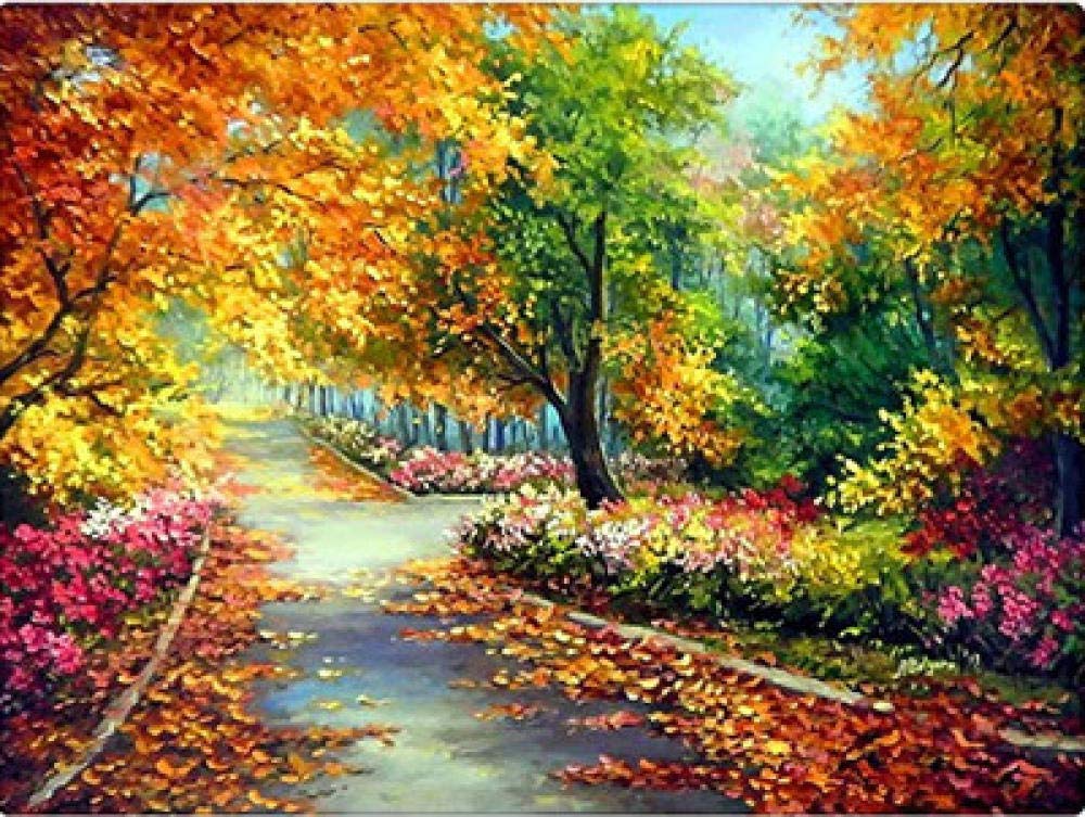 Broderie diamant 5D automne kit complet peinture diamant carré 40x55