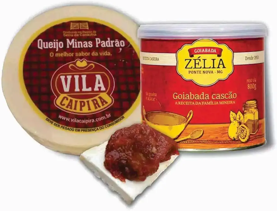 Kit Romeu e Julieta: Queijo Minas Padrão + Goiabada Cremosa Cascão