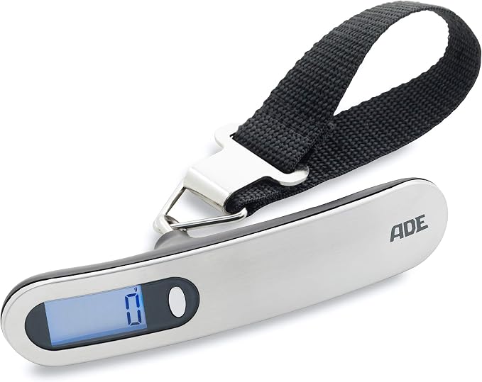 Amazon.com: ADE Kw1600 - Báscula de equipaje para hombre, color plateado :  Ropa, Zapatos y Joyería