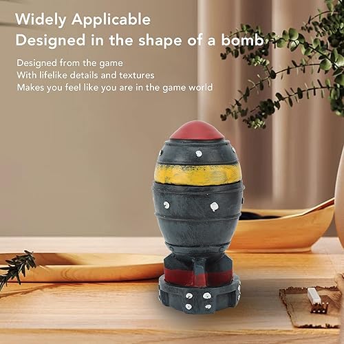 Miniatura 4 de Mini caja de almacenamiento de bombas nucleares, caja pequeña de decoración de almacenamiento de llaves, adornos de almacenamiento de resina