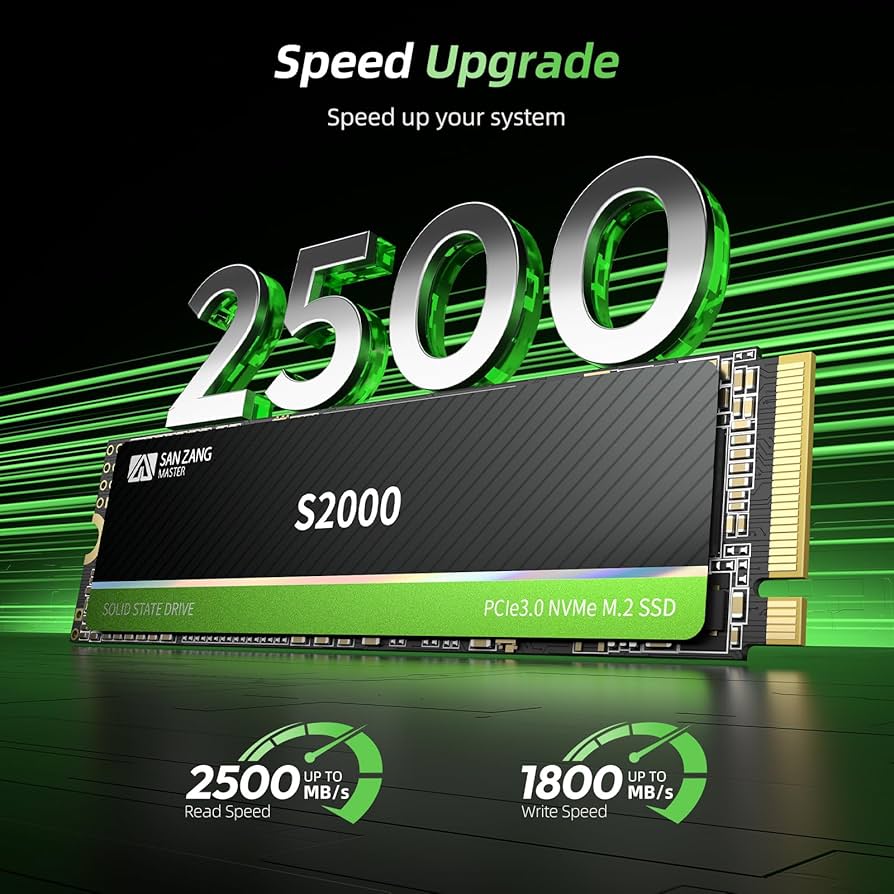 Amazon.com: SAN ZANG MASTER M.2 SSD 256GB NVMe SSD PCIe