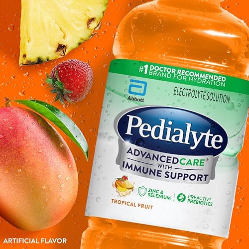 Vista 29 de Pedialyte Advanced care, solución oral de electrolitos, 0.26 gal, 8 unidades, 1, 1