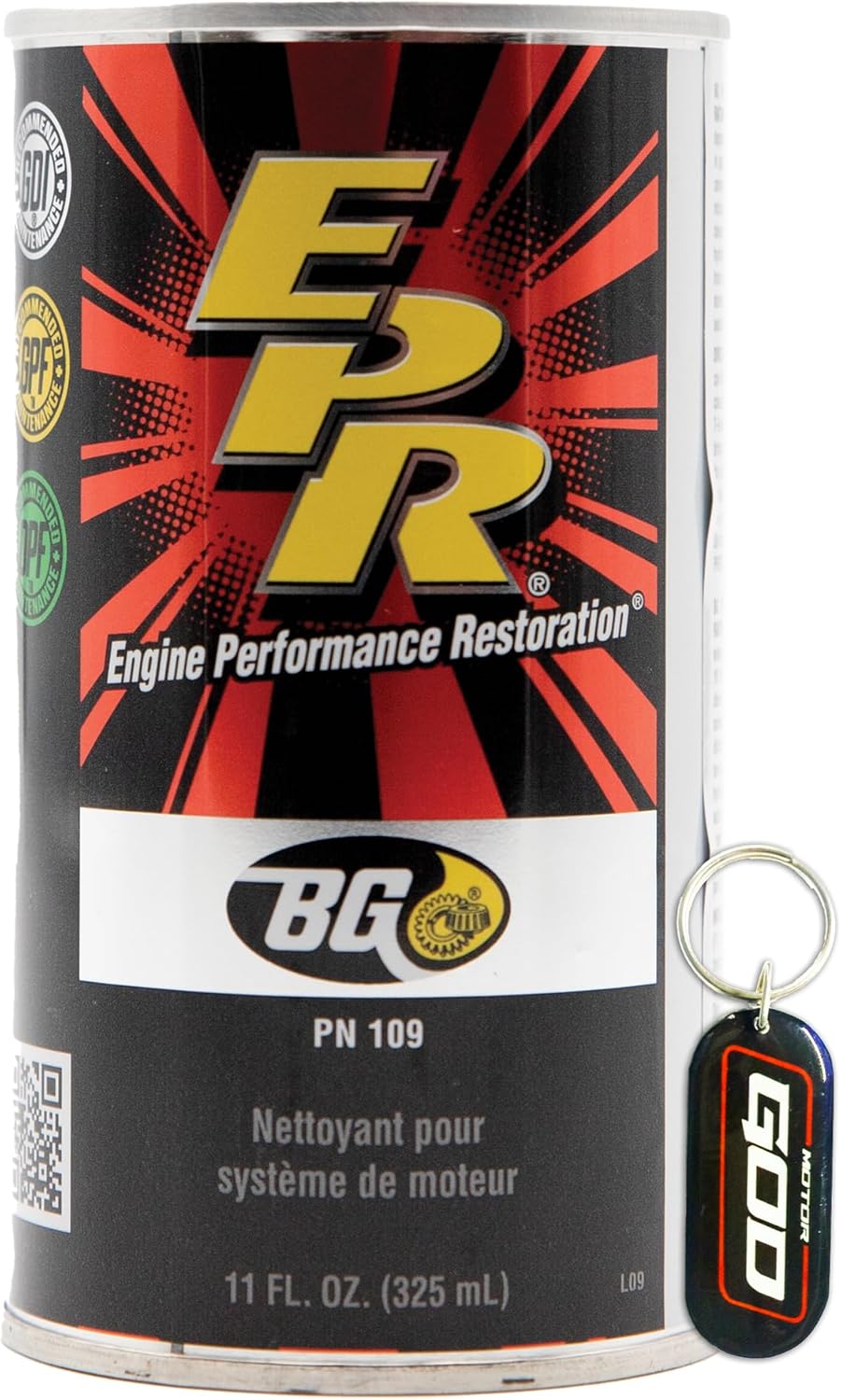 BG 109 EPR Engine Performance Restorer – 11 Fl Oz Key Chain
