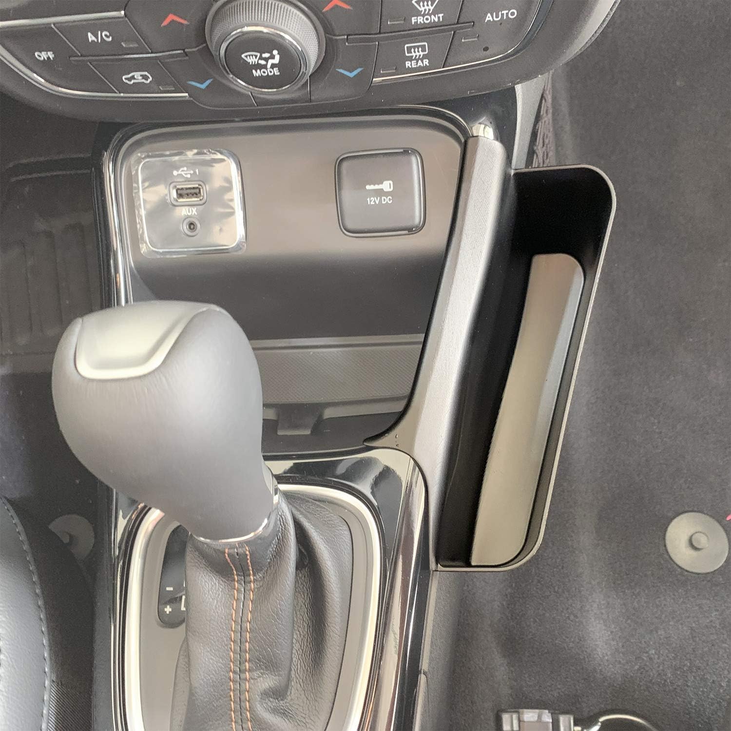 Passengers Shifter Storage Tray for Jeep Compass 2017 2018 2019 2020 Center Console Side Gear Shift Organizer Accessories