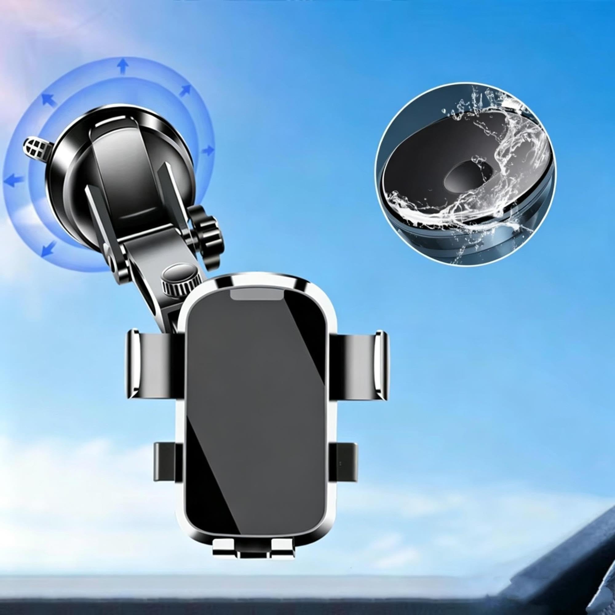 Supporto Telefono Cruscotto Auto Ventosa Stabile Scalabile