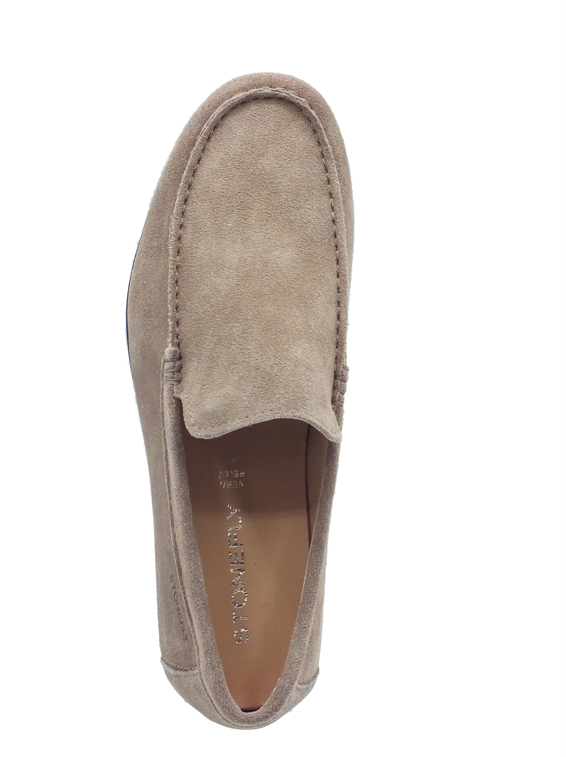 Stonefly 104701 Summer II Cement Mocassini per Uomo in camoscio Grigio Scuro