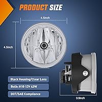 Vista 57 de Nilight Conjunto de luces antiniebla compatible con Ford Focus SVT 2002 2003 2004 2005 2006 Ford Focus SVT 2005-2007 Ford Escape 2003-2004 Ford