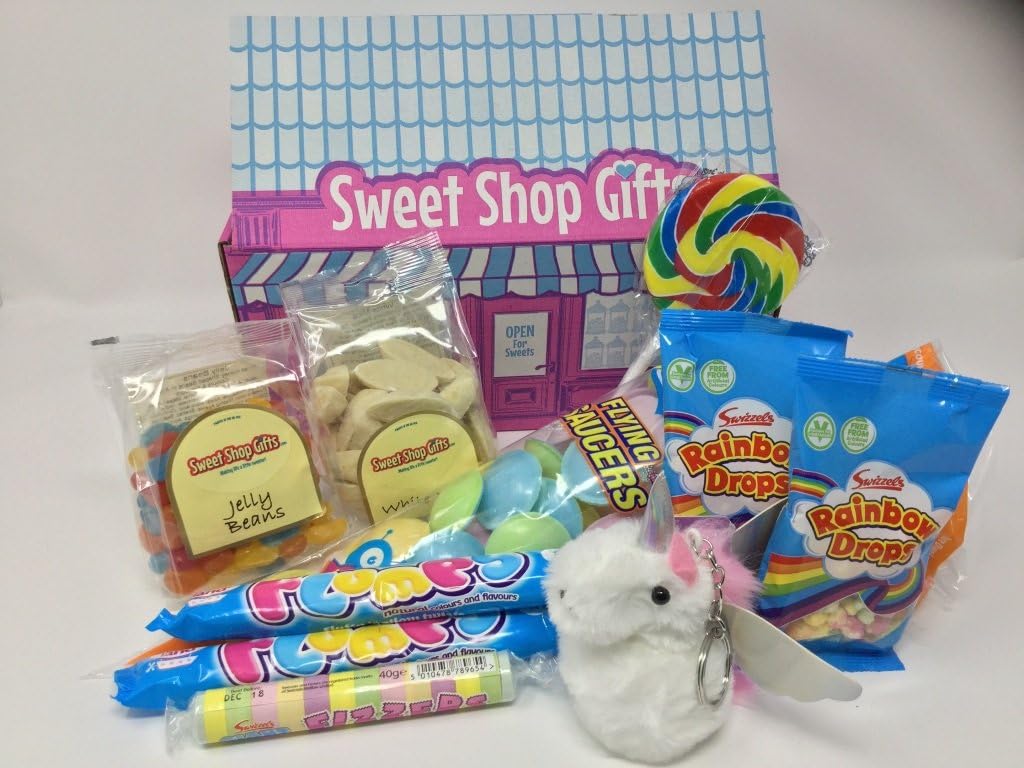 TheRainbows and unicorn Sweets Hamper - Sweet Shop Gifts