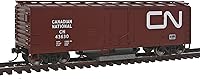 Vista 10 de Walthers Trainline 40' Plug-Door Track Limpieza Boxcar-Ready to Run-Conrail 931-1484 HO Scale Model Railroad - Modelo de carga
