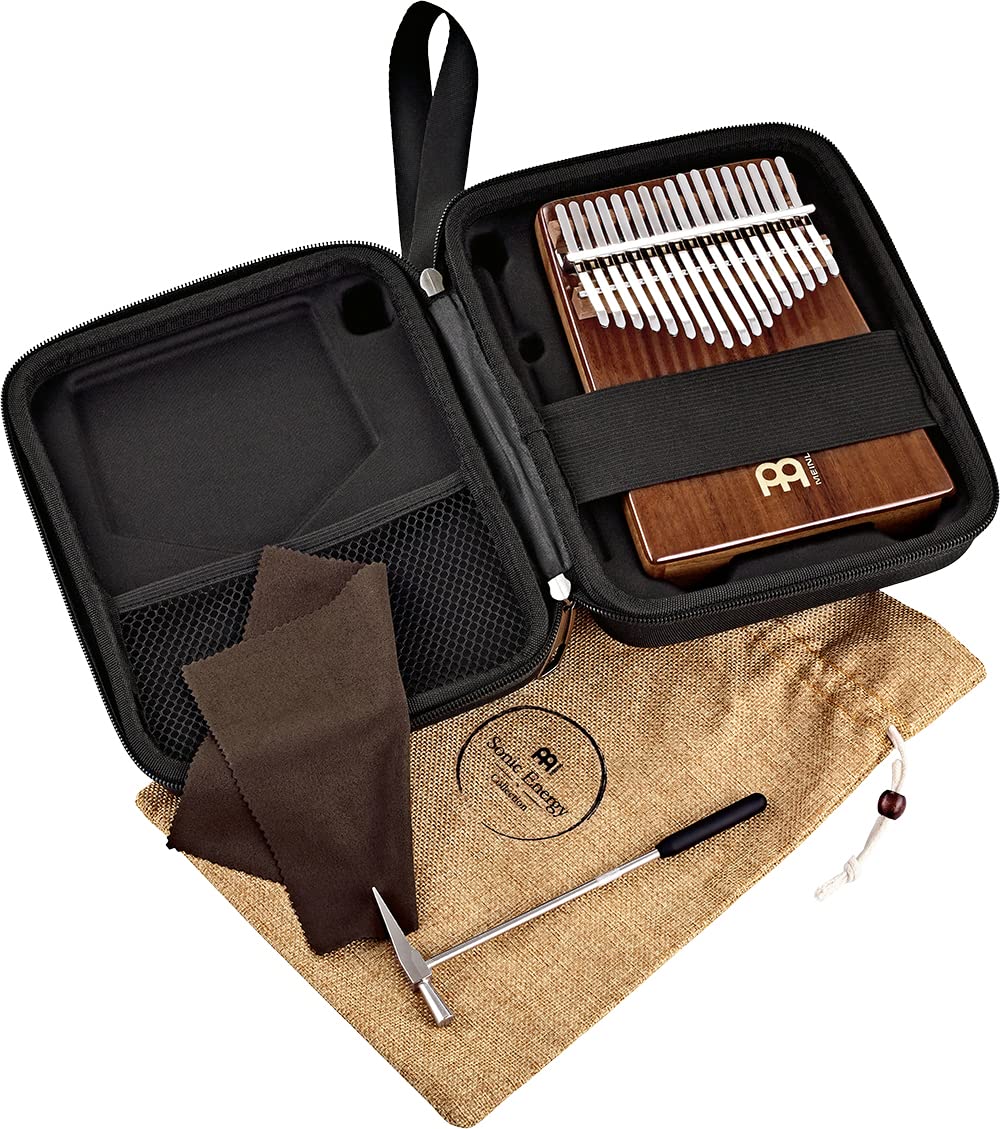 Sonic Energy Wah-Wah Kalimba Instrument – 17 note in C Major – For Percussion and Studio – Legno di Acacia – Accessori inclusi (KL1705H)