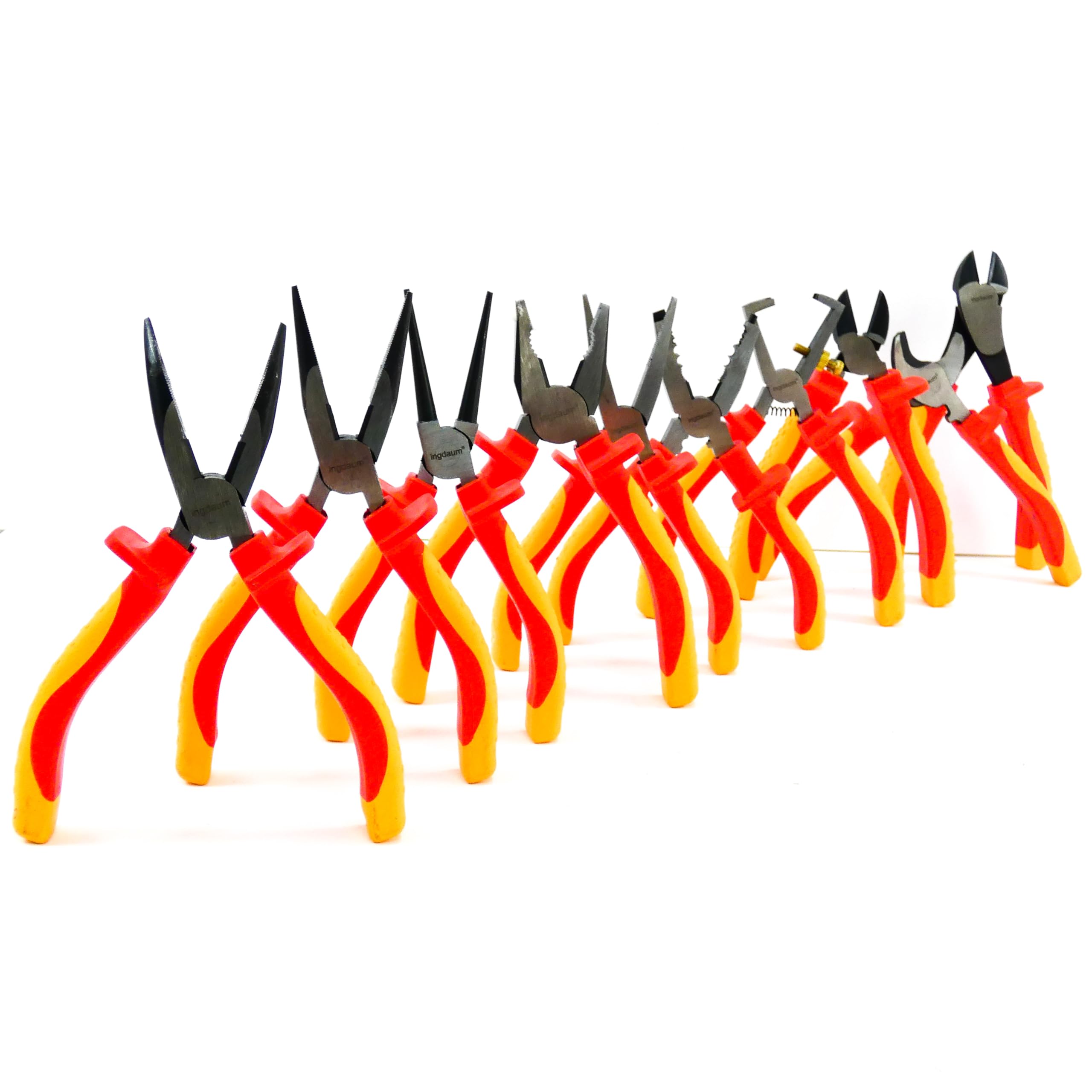 VDE Set di Attrezzi Isolate 1000 V | Set completo di pinze essenziali per elettricisti