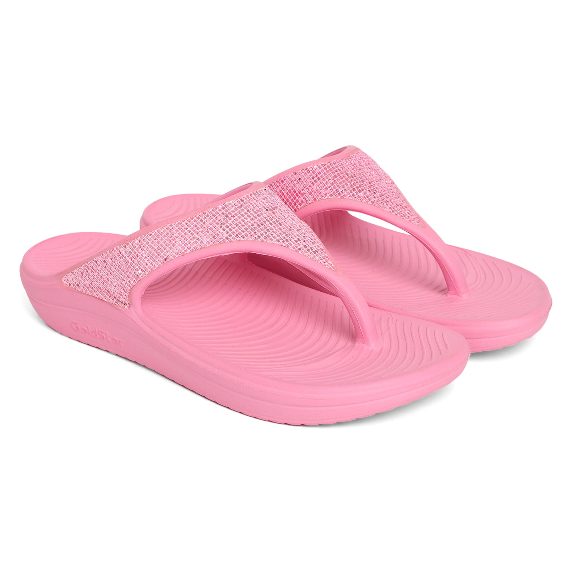 GOLDSTAR SASHA-02 Pink Comfortable EVA Waterproof Slippers Flip Flops Chappals Cushioned Sliders Daily Use Slipper Slip-On Slipper/Sliders For Women (B0CQYM3327) Amazon Price History, Amazon Price Tracker