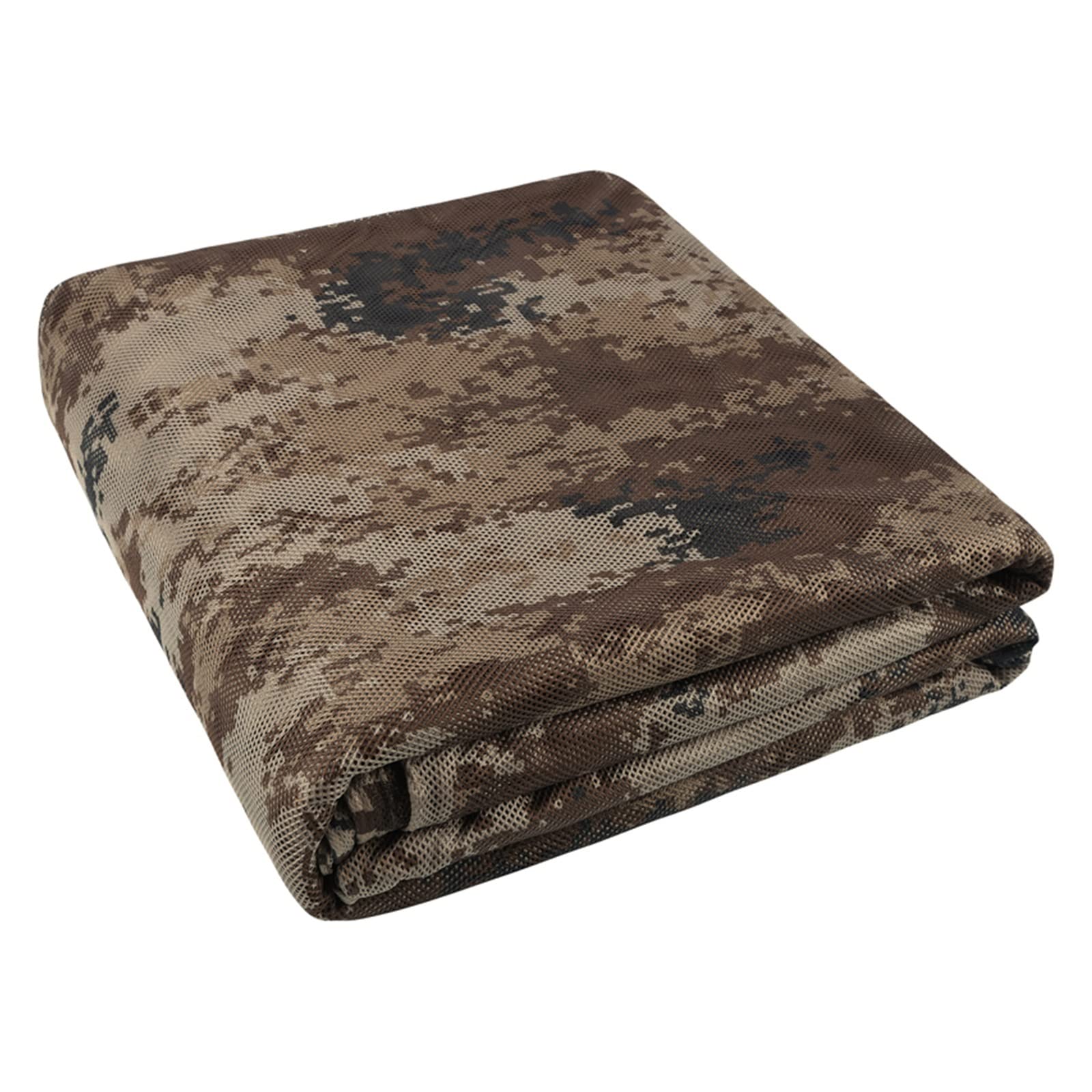 WQPMNYG 300D Camouflage Netting - Desert Digital Camo Mesh Fabric for Outdoor Sun Shelter Garden Fence Decoration 1.5m Wide Awning Cover Durable 1.5x10m Shade Solution
