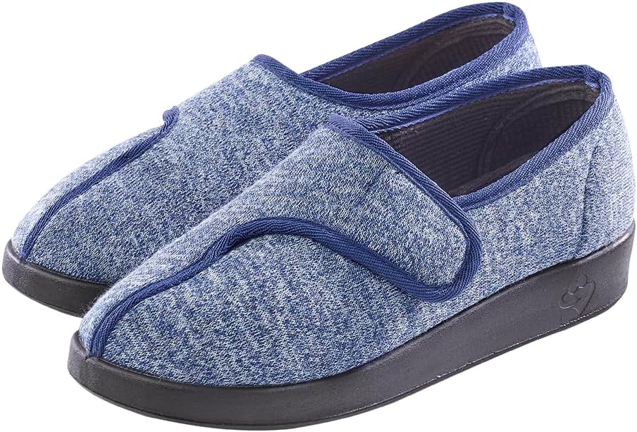 Silvert's Adaptive Clothing & Footwear Women's Extra Wide Comfort Shoes  with Easy Closures for Adjustable Fit - Black 6 : Amazon.ca: Health &  Personal ... Silvert's Adaptive Clothing & Footwear レディース エクストラワイド コンフォ Silvert's Adaptive Clothing &amp; Footwear レディース エクストラワイド イージー