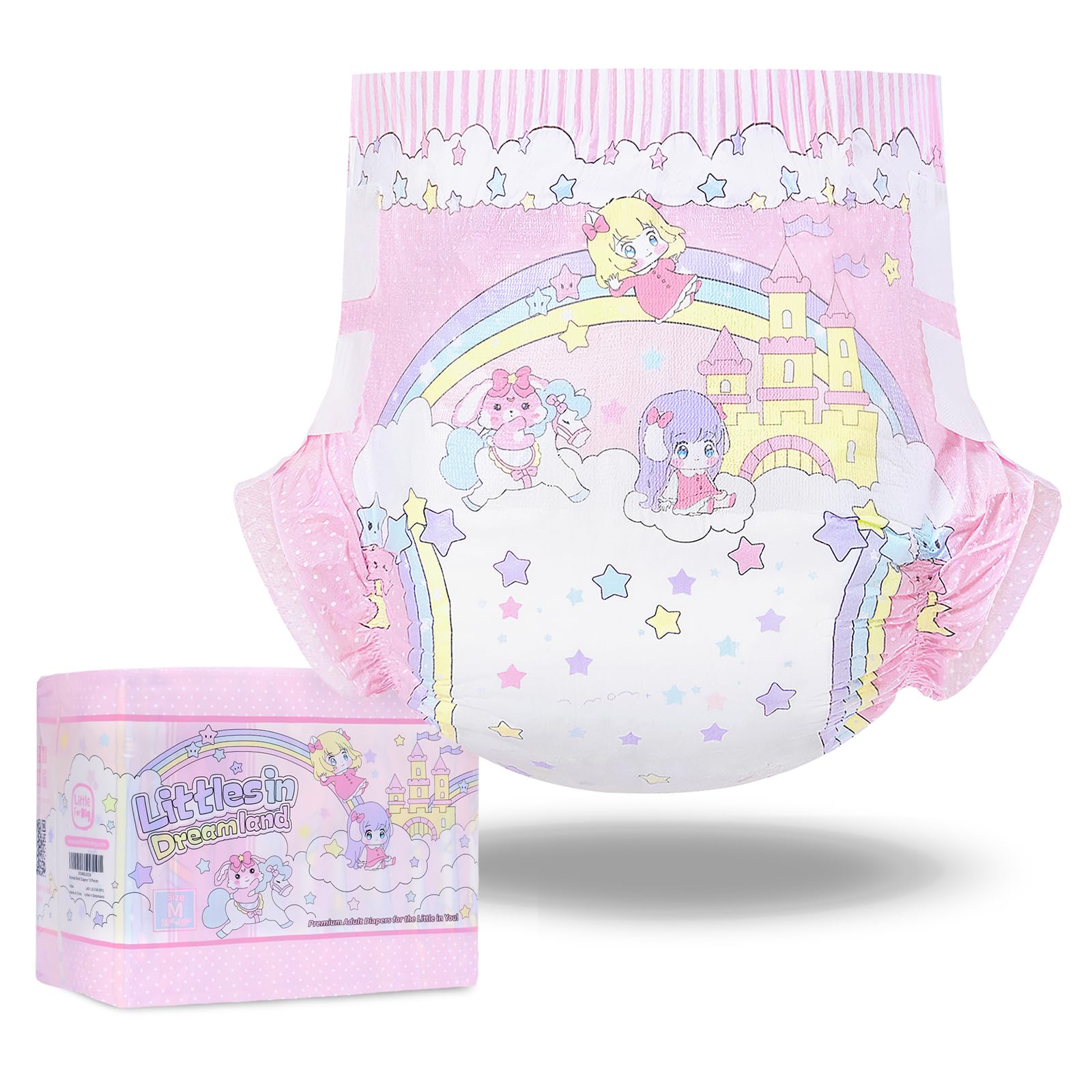Amazon | LittleForBig大人用紙おむつ 高吸収7000 mL 不織布パンツ
