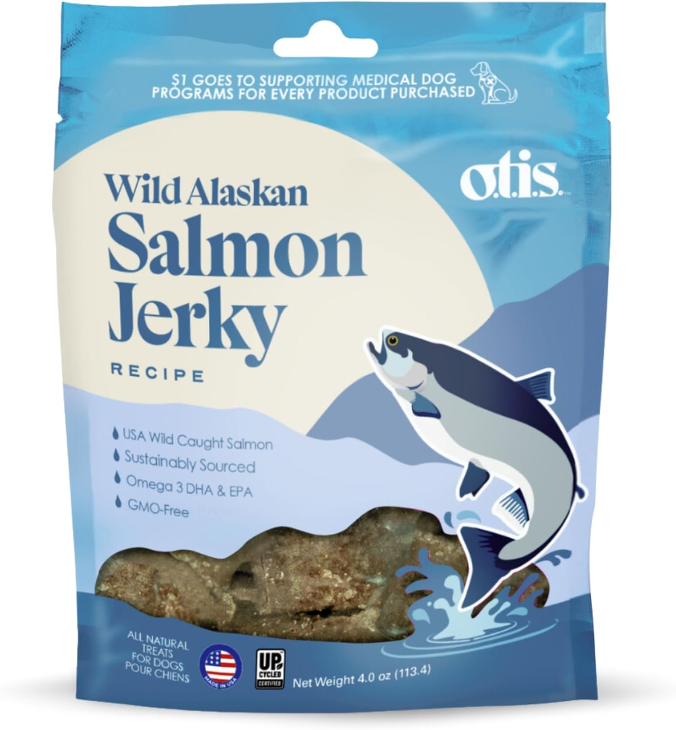 OTIS Alaskan Salmon Jerky for Dogs Salmon Jerky Recipe