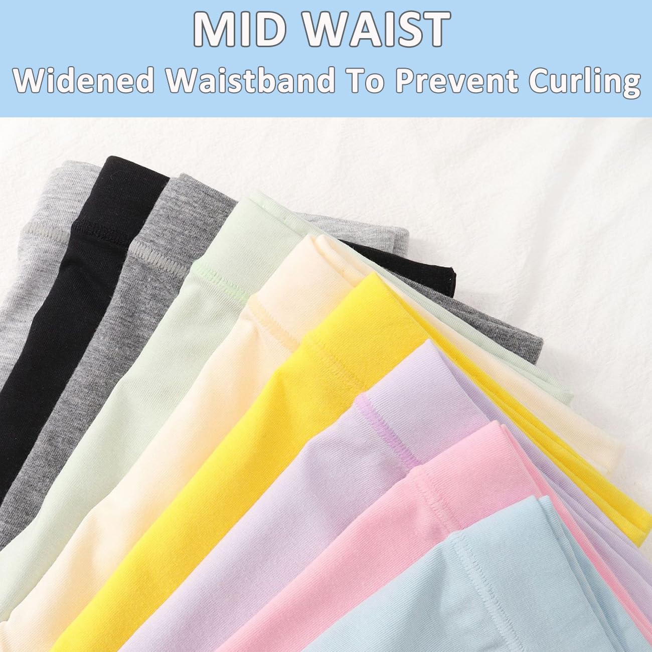 Unterhosen für Teenager-Mädchen, Baumwolle, weiche Boyshorts, Kinder-Unterwäsche, Boxershorts, Sicherheits-Höschen für Kleid, Alter 4–14 Jahre