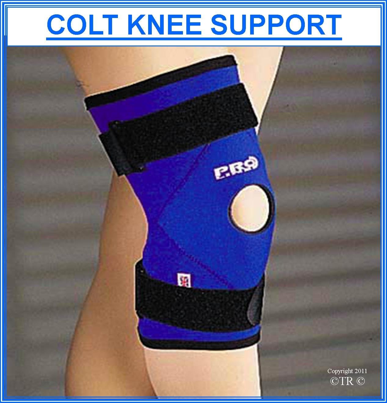 Proline Colt Knee Support In Neoprene, Color - Blue, Size - Small