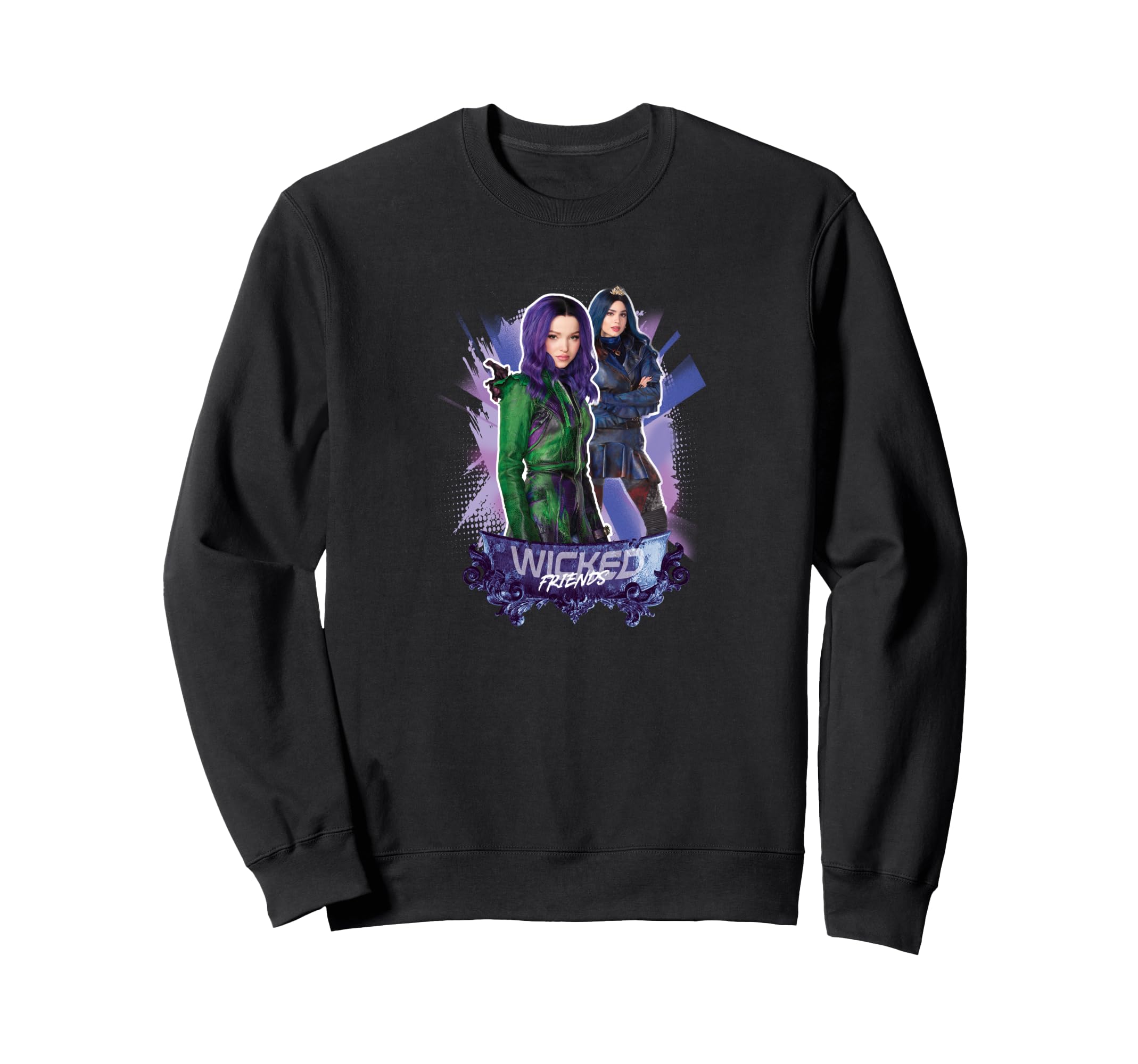 Sweat Descendants 3 Mal & Evie idéal pour la récréation