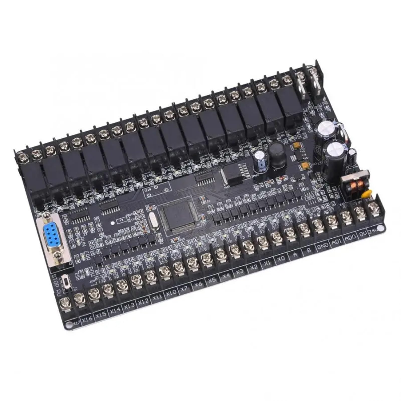 Controlador lógico programable CPU de 32 bits FX1N 32MRT PLC Placa de control industrial for aplicaciones de control automático programable