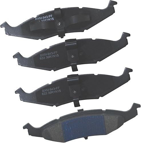 Vista 92 de Bendix Premium SBM8 - Pastillas de freno semimetálicas Premium para modelos seleccionados Buick Special, Camaro, Corvette, Phaeton, Olds F85, Vista