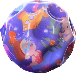 كرة شبكية لتخفيف التوتر للأطفال بعمر 12 سنة فما فوق، لون أزرق