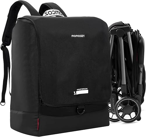 Momcozy Bolsa de viaje para cochecito para avión  Se adapta a la mayoría de las marcas principales  Compatible con cochecitos plegados dimensiones