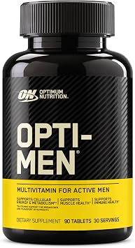 ON Optimum Nutrition Optimen-Male Multivitamin 90 Tablets 132g