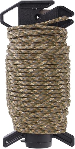 Miniatura 7 de Atwood Rope MFG Ready Rope - Cuerda de paracaídas de nailon reflectante 550 de 100 pies, 7 cuerdas, equipo de supervivencia exterior, fabricado en