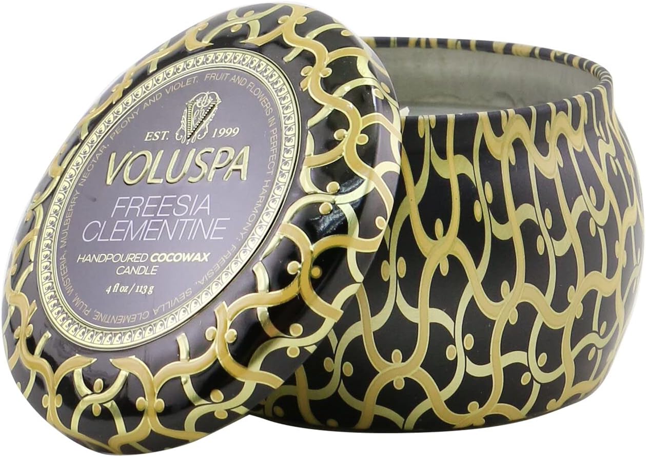 Freesia Clementine - Mini Tin Candle Freesia Clementine