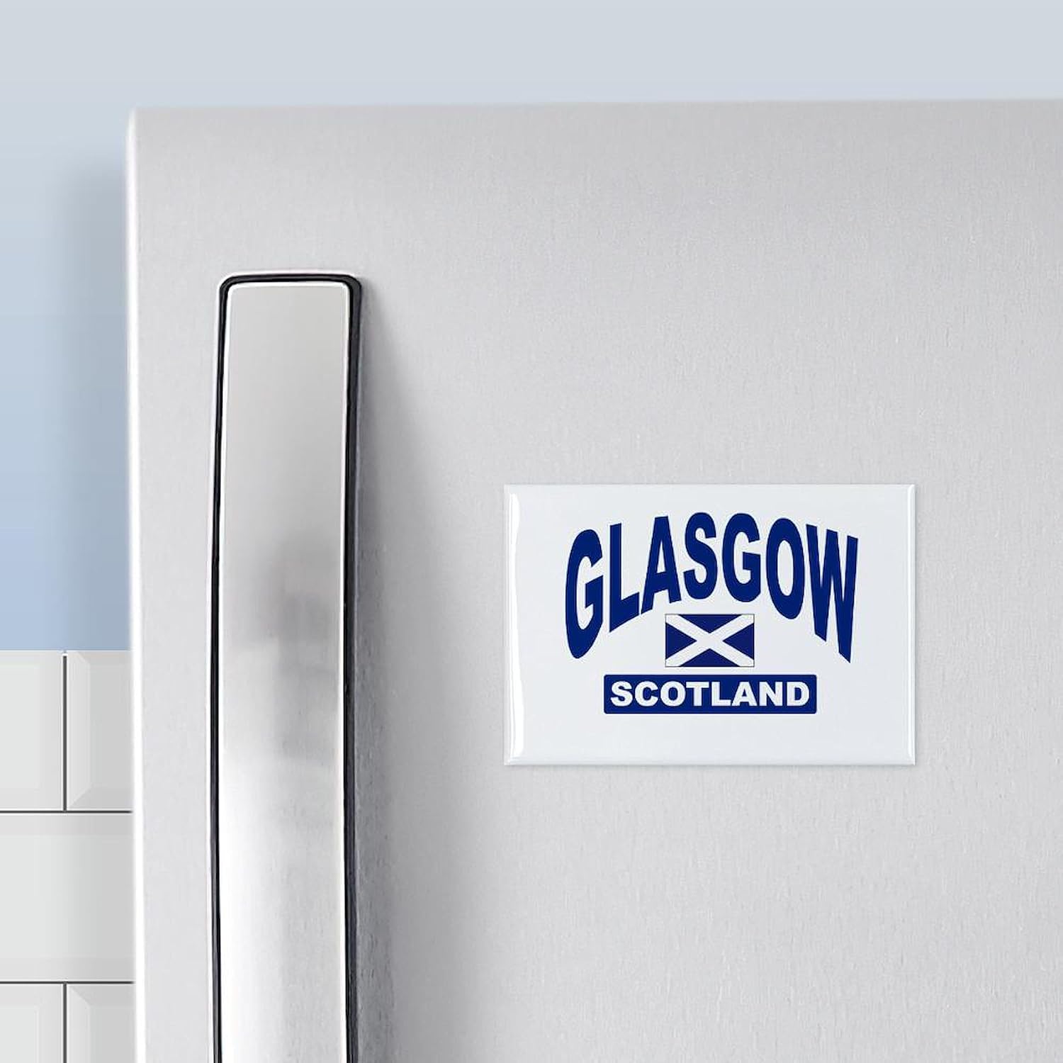 CafePress Glasgow Scotland Rectangle Magnet, 3"x2" Refrigerator Magnet