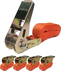 6 Pezzi Con Fibbia A Cricchetto Per Moto E Trasporti (250kg