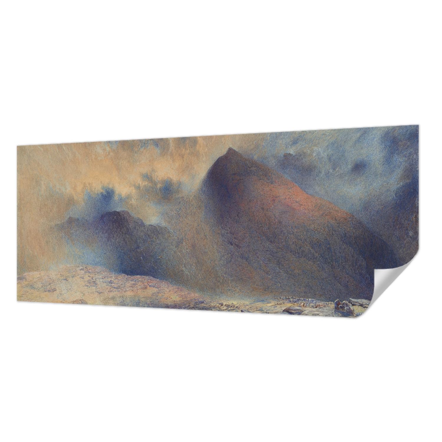 Papier Peint Autocollant décoration intérieure montagne 250x104