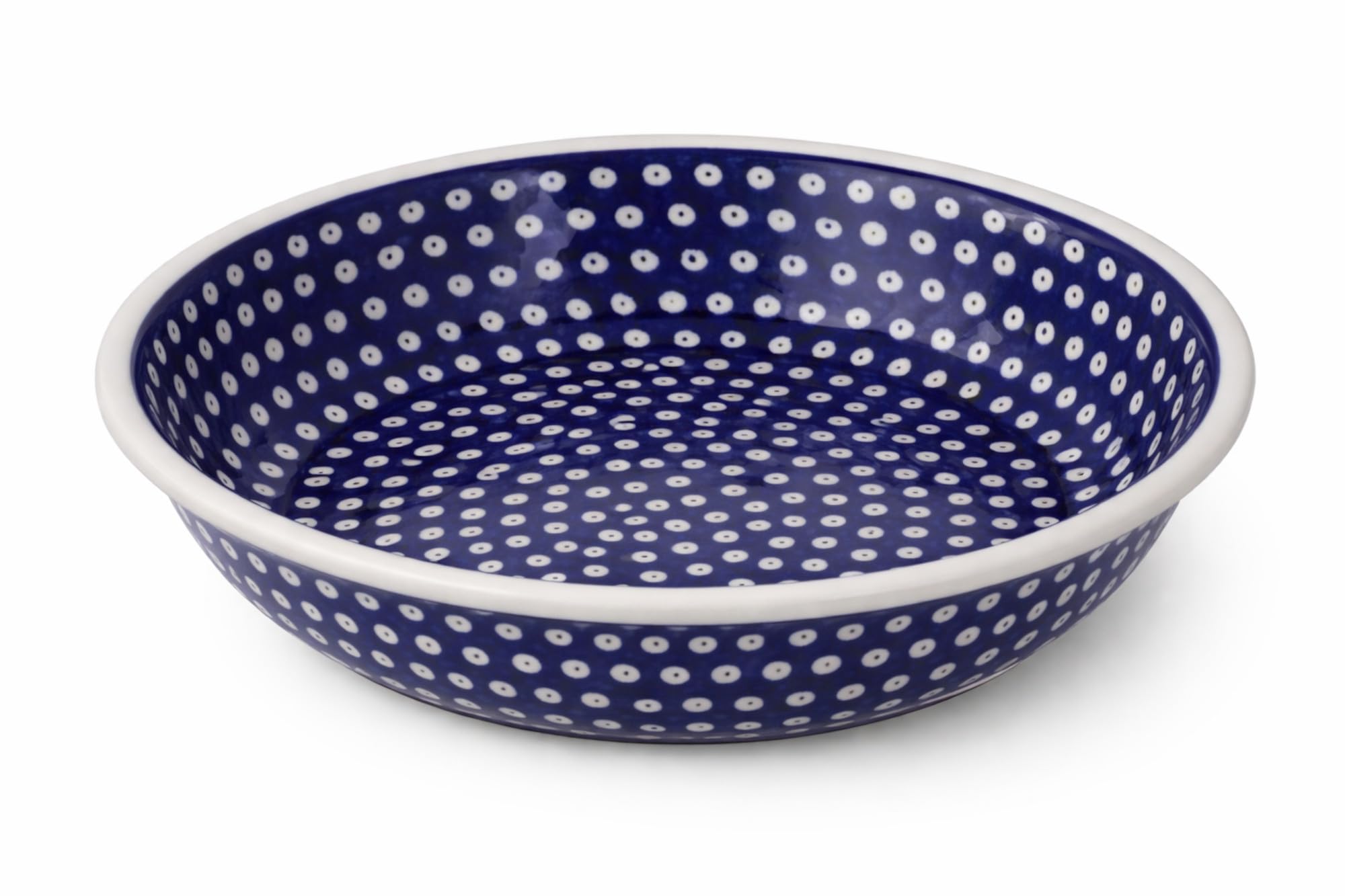 Bol en céramique de Boleslawiec pour grandes salades de famille