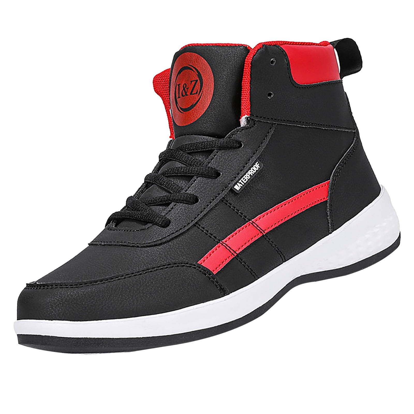Generisch Scarpe sportive alte da uomo, estive, da trekking, da montagna, con lacci, per fitness, camminata, corsa, antiscivolo, ammortizzate, per il tempo libero, da trekking