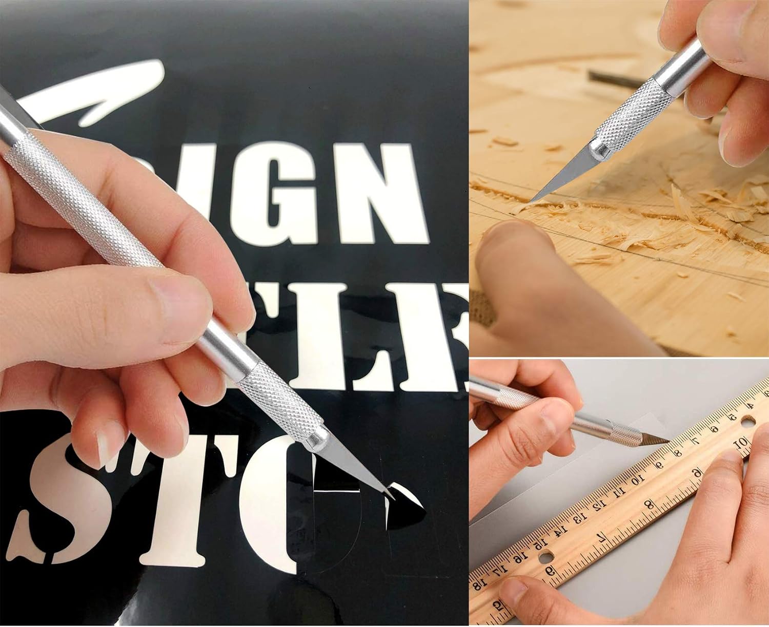 Release Pin Pen Craft Vinyl Weeding Tools Weeding Pen for Vinyl Crafting Brayer Roller for Cricut Maker/Silhouette Cameo/Oracal Vinyl