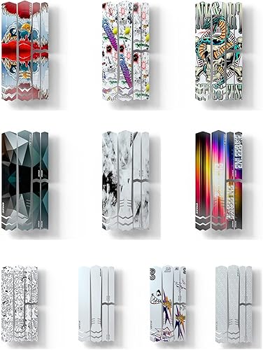 Miniatura 7 de ENLEE Protector de marco de bicicleta de montaña, película de ropa de bicicleta, cinta adhesiva, protector de MTB personalizado para decorar y