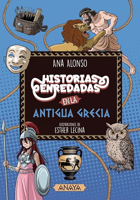 Portada de Historias enredadas en la antigua Grecia