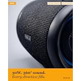 TREBLAB HD77 Waterproof Bluetooth Speaker, 30W Deep Bass, RGB Light, 20H