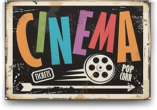 Vintage Sinema Tablosu - 140x100cm