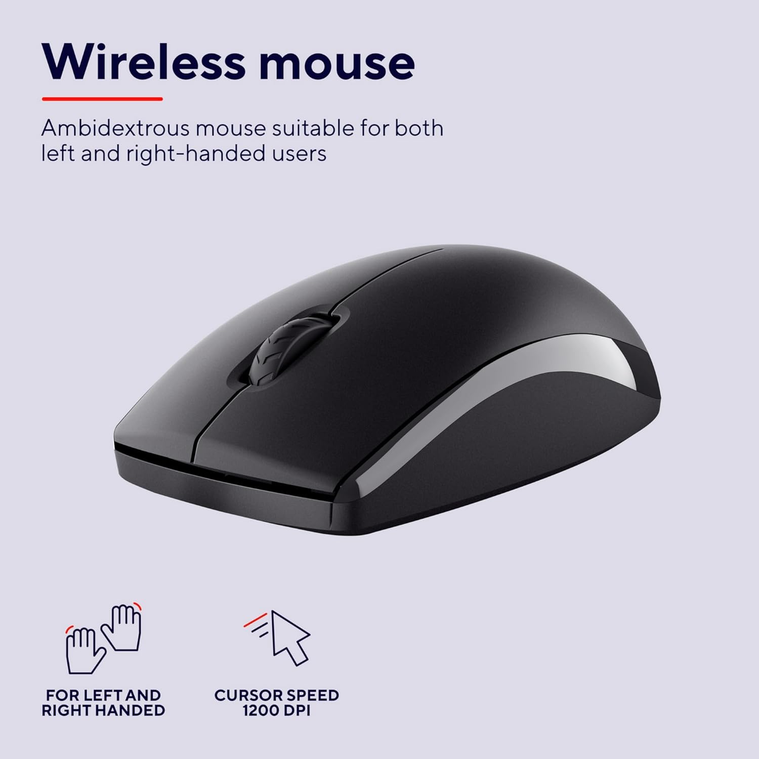 Trust Primo Pack wireless ambidextrous mouse