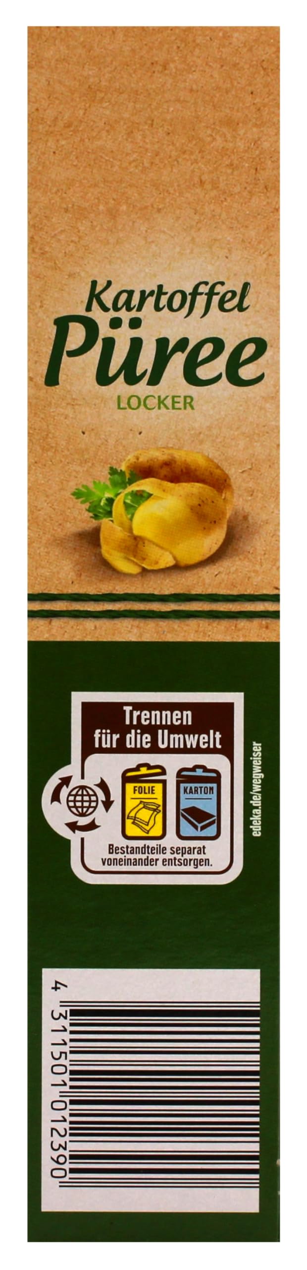 Gut & Günstig Kartoffel-Püree locker, 14er Pack (14 x 510g)