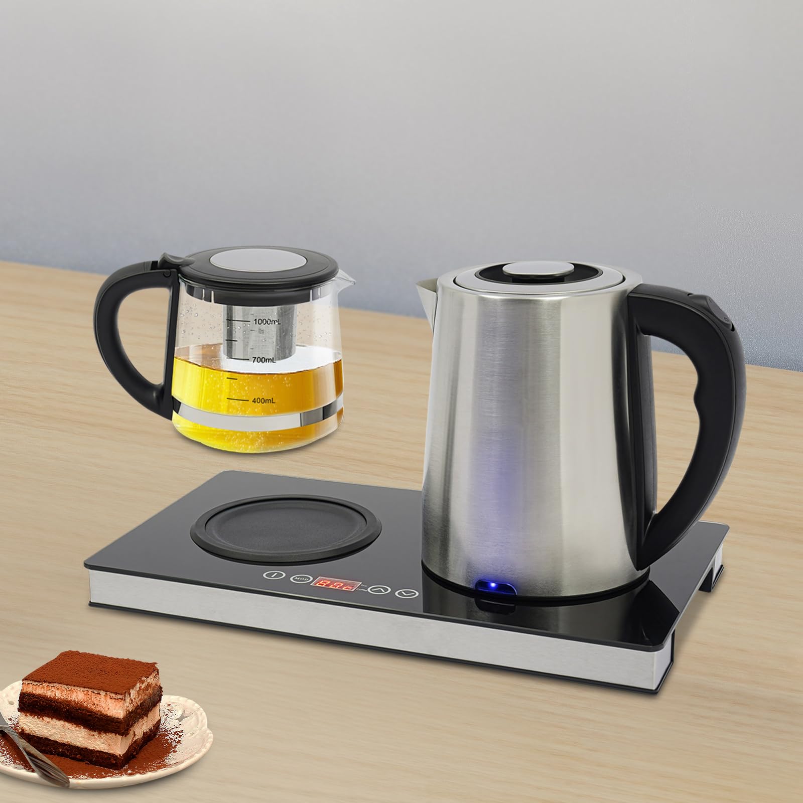 kettle Teezubereiter aus Glas